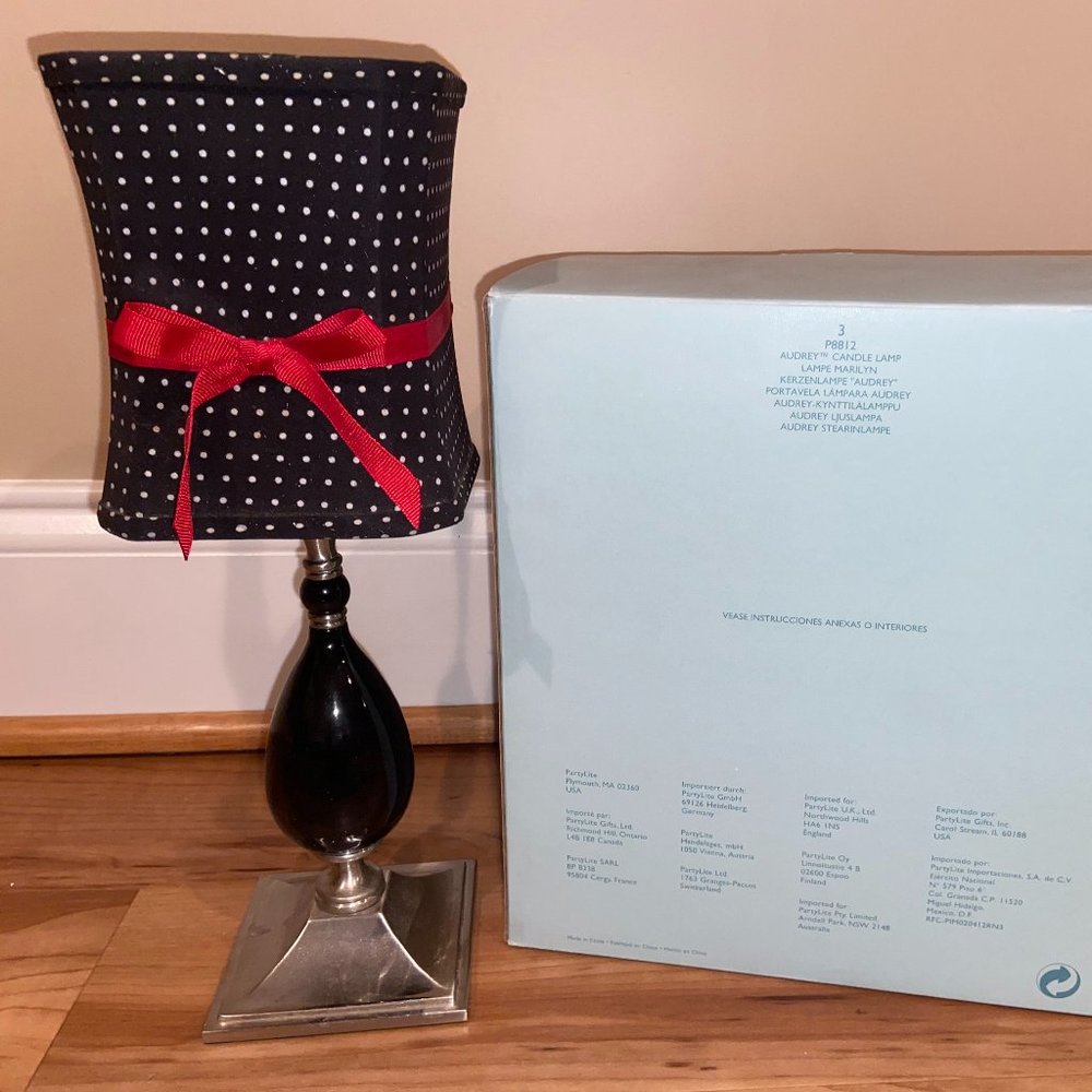 Audrey Candle Lamp P8812 by PartyLite